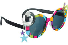 Fun Shades Disco 70's Plastic 16.1 x 7.6 cm