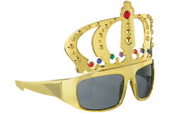 Fun Shades King Gold Plastic 14.6 x 14.6 cm
