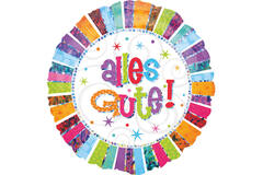 Foil Ballon - "alles gute!" - Radiant Bday - 45 cm