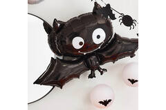 Foil Balloon - Shape - Bat - Black - 104 x 60 cm