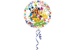 Foil Balloon - Mickey & Friends - Happy Birthday - 45 cm