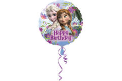 Foil Balloon - Frozen - Happy Birthday - 45 cm