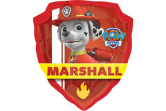 Foil Balloon - Shape - Paw Patrol Shield - "CHASE" - 63 x 68 cm