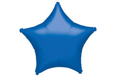 Foil Balloon - Shape Star - Metallic Blue - 48 cm