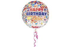 Orbz® - Confetti "HAPPY BIRTHDAY to you" - 38 x 40 cm