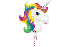 Shape Rainbow Unicorn Bulk 83x73cm