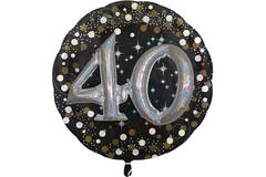 Multi Sparkling Birthday 40