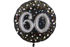Multi Sparkling Birthday 60