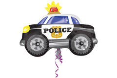 Jr Shape Police Car 60x45cm