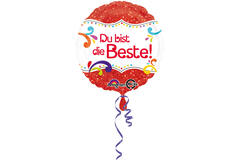 18in/45cm Du bist die Beste GER