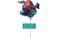 Foil Balloon - Mini Shape - Spider-Man - 17 x 25 cm