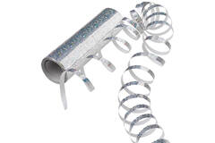 Streamer Holographic Silver Paper 0.7 x 400 cm
