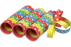 3 Streamers Dots Paper 1.4 x 400 cm
