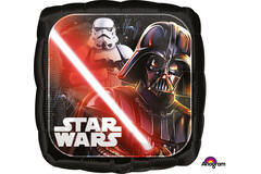 Foil Balloon - Shape - Square - "STAR WARS" - 45 cm