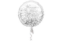 Foil Balloon - "Zur Kommunion die besten Wünsche - 45 cm