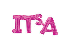 Shape Phrase IT'S A (Pink)