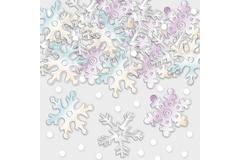 Confetti Snowflakes Iridescent Foil 14 g