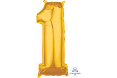 26in/66cm Number 1 Gold