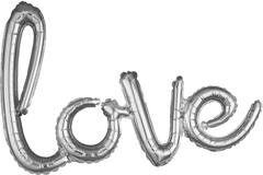 "Phrases ""Script Phrase LOVE Silver"""