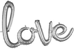 Script Phrase Phrase Love Foil Ball