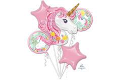 Bouquet Magical Unicorn Foil Balloo