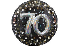 Multi Sparkling Birthday 70