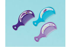 12 Hair Combs Mermaid Wishes Plastic 9.3 x 3.9 cm