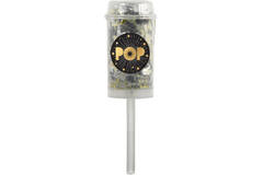 Party Popper Push Pop Plastic / Foil 18.4 cm