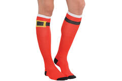 Socks with Santa Belt One Size