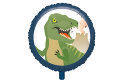 Foil Balloon - Happy Dinosaur - 45 cm