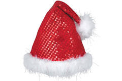 Hat Santa Sequined One Size