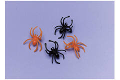 30 Spider Rings Plastic 4.5 x 2 cm