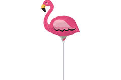 9in/23cm Mini Shape Flamingo BULK