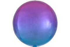 Orbz Ombré Orbz Red & Blue Foil Bal