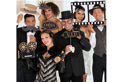 Photo Booth Kit Glitz & Glam Paper / Plastic 12 Pieces 49.5 x 35.5 cm