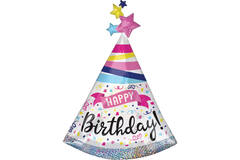Shape Holo Bday Sparkle Banner