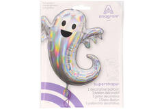 Foil Balloon - Ghost - Holographic Iridescent