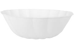 6 Bowls Vert Decor Round White 14.8 cm