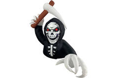 Inflatable Skeleton with Scythe with Light Effect 210 x 156 x 200 cm