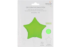 Foil Balloon Shape Star - Neon Green - 48 cm