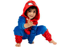 Child Onesie Spiderman Age 3-4 Years