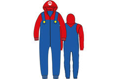 Adult Onesie Super Mario Size S