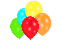 25 Latex Balloons Standard assorted 27.5 cm / 11"
