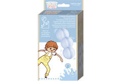 3 water balloons 5 cm reusable blue