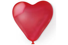 30 Latex Heart Balloons in a Jar 20 cm