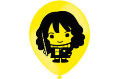 6 Latex Balloons Harry Potter 4 Sided Print 27.5 cm / 11"