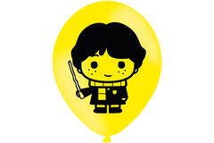 6 Latex Balloons Harry Potter 4 Sided Print 27.5 cm / 11"