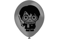 6 Latex Balloons Harry Potter 4 Sided Print 27.5 cm / 11"