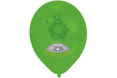 6 Latex Balloons Space Party 27.5 cm / 11"