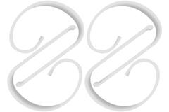 4 Tablecover Clips Plastic